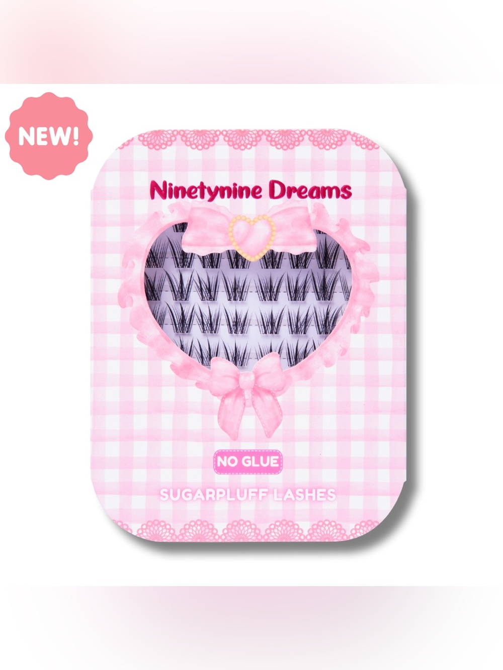 NinetyNine Dreams No-Glue Cluster Lashes - Pink